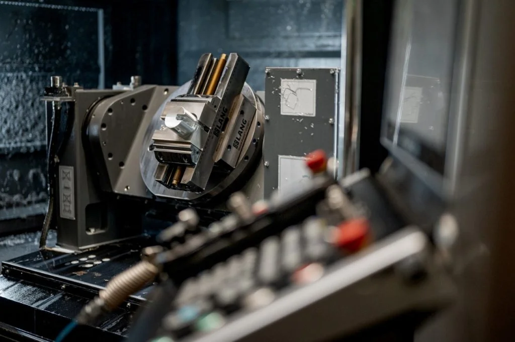 CNC im Betrieb.